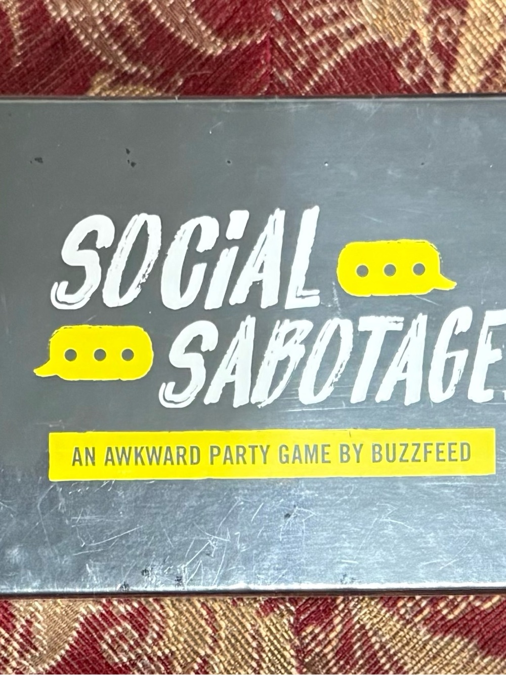 *NEW* Social Sabotage Party Game by BuzzFeed